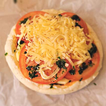 pizza napolitana individual sin tacc